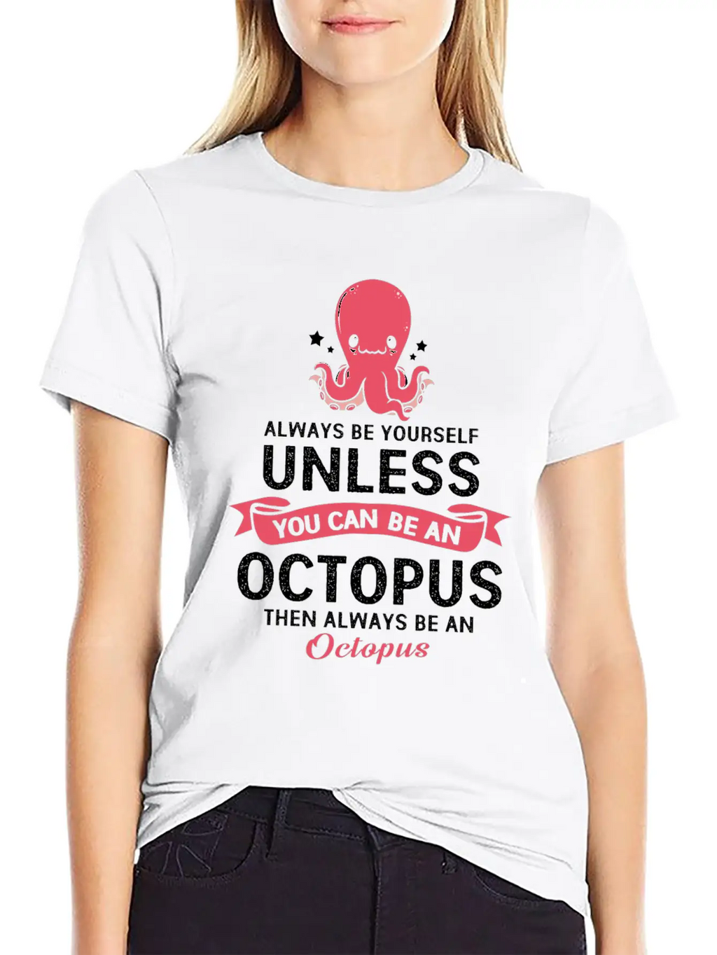 Squid Octopus Tentacle Ink Calamari Ocean Oracle Unisex Casual T-Shirt – Clean Design For Daily Comfort