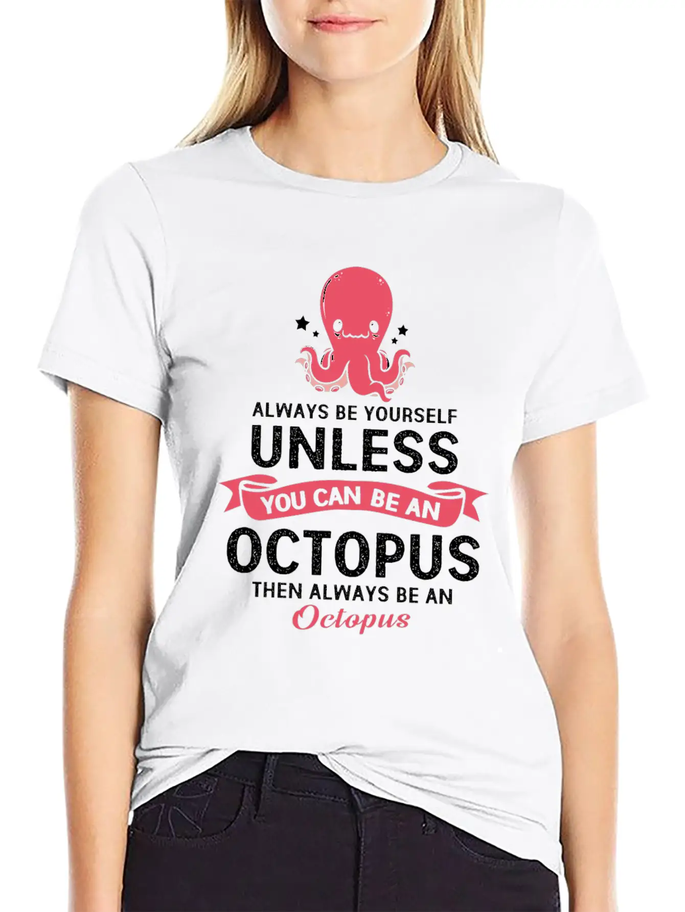 Squid Octopus Tentacle Ink Calamari Ocean Oracle Unisex Casual T-Shirt – Clean Design For Daily Comfort