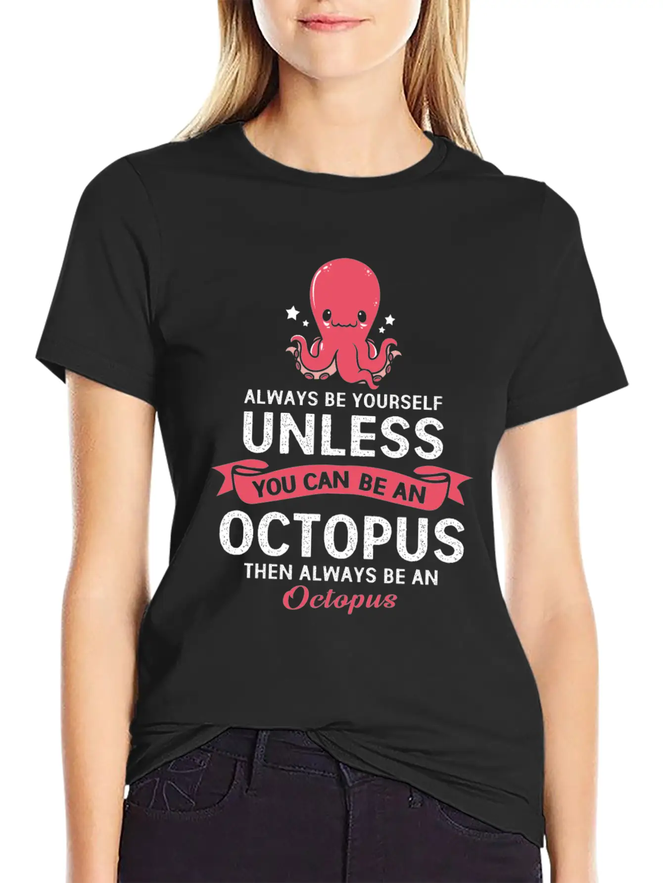 Squid Octopus Tentacle Ink Calamari Ocean Oracle Unisex Casual T-Shirt – Clean Design For Daily Comfort