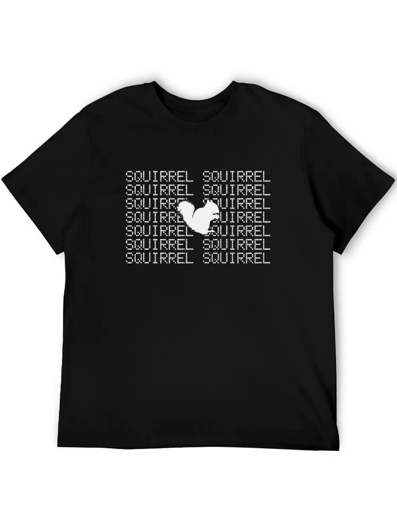 Squirrel Classic Fit Graphic Tee For Daily Comfort – Unisex Cotton Shirt