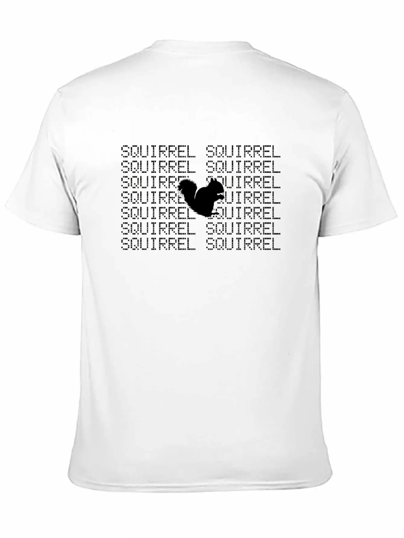 Squirrel Classic Fit Graphic Tee For Daily Comfort – Unisex Cotton Shirt