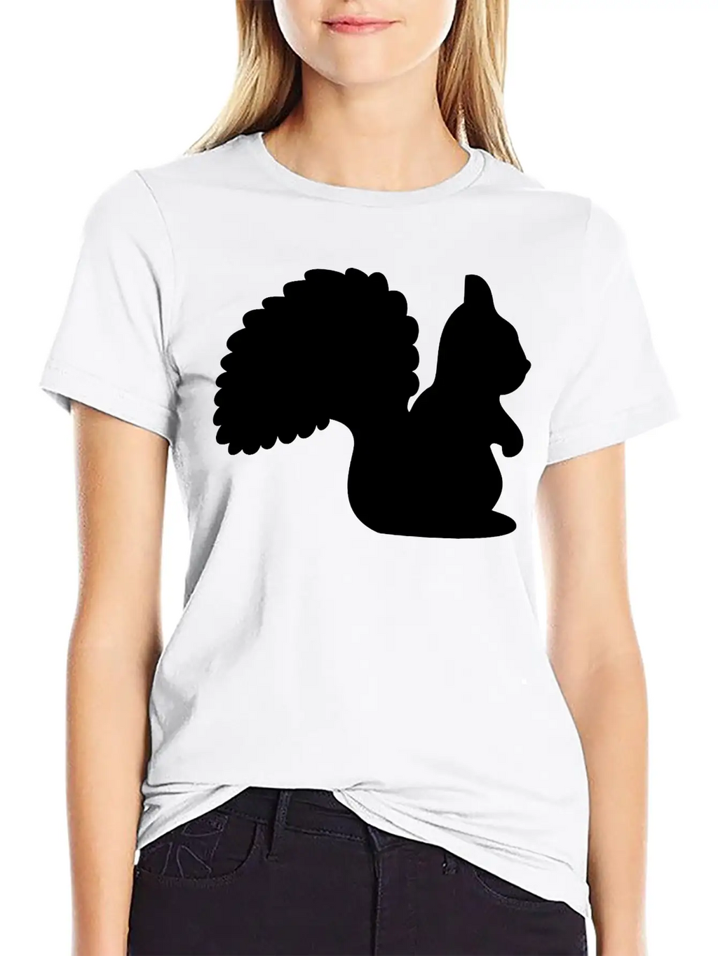 Squirrel Forest Gift Essential Cotton Tee For Daily Outfits – Unisex Style