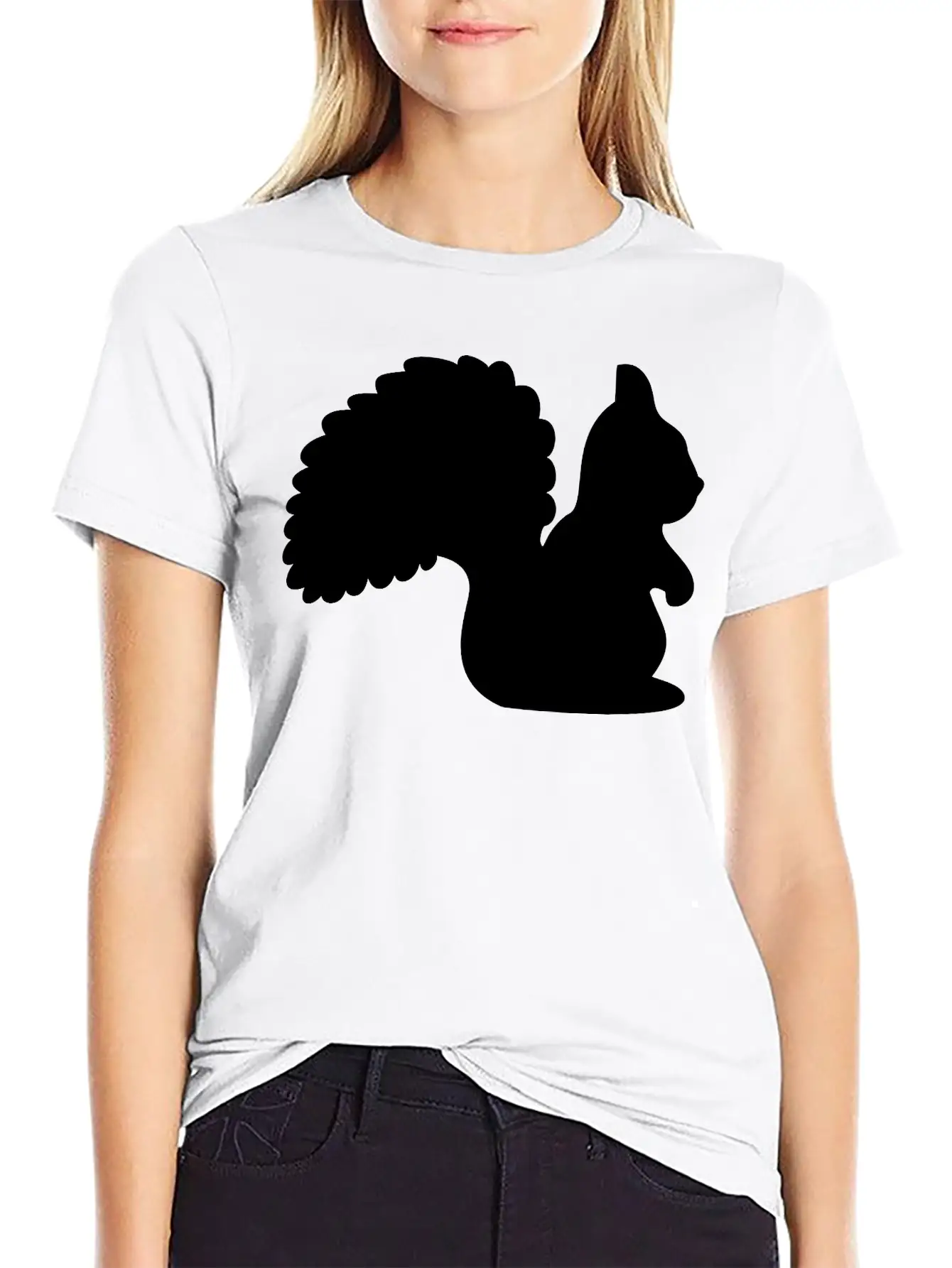 Squirrel Forest Gift Essential Cotton Tee For Daily Outfits – Unisex Style