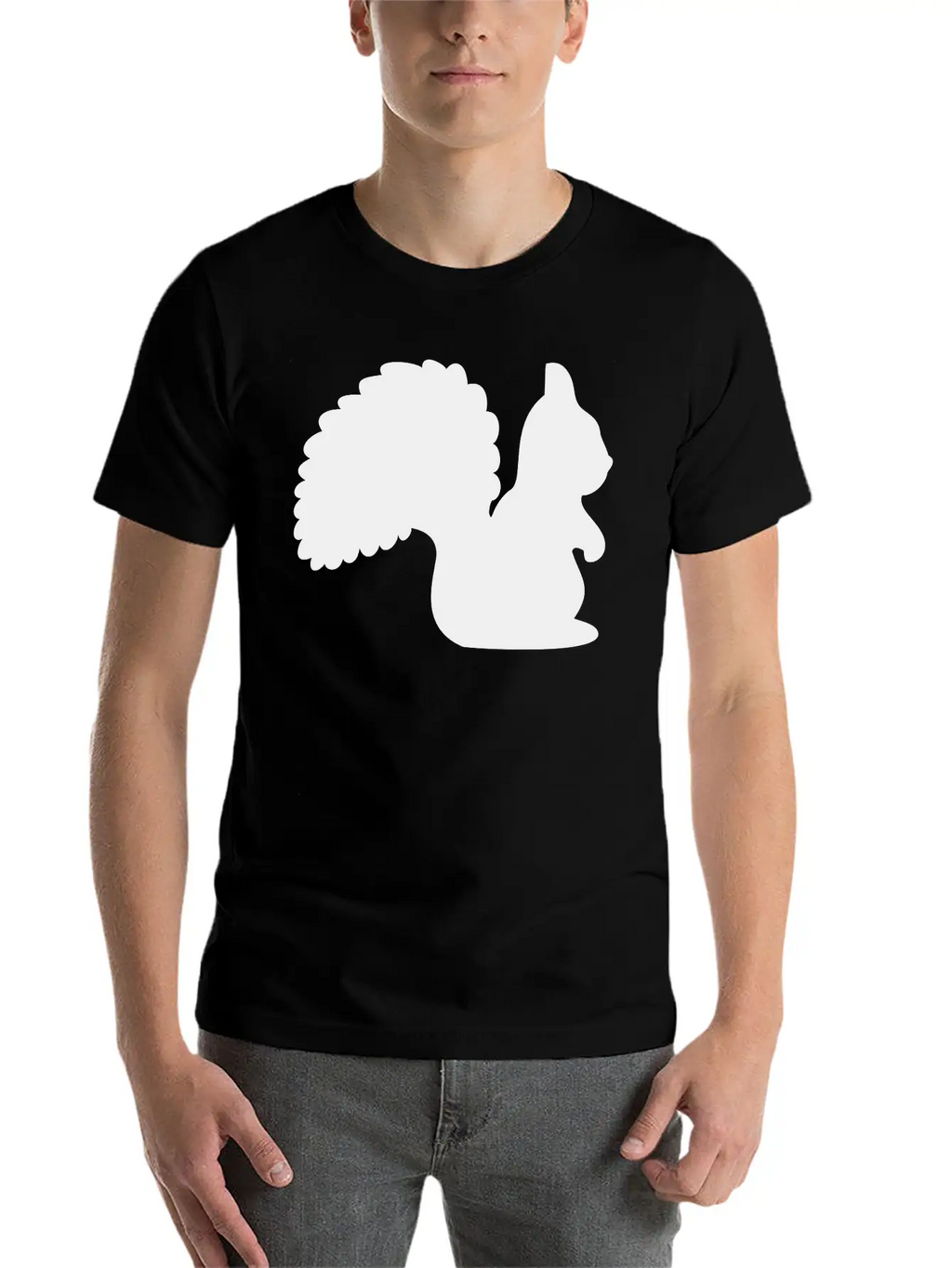 Squirrel Forest Gift Essential Cotton Tee For Daily Outfits – Unisex Style