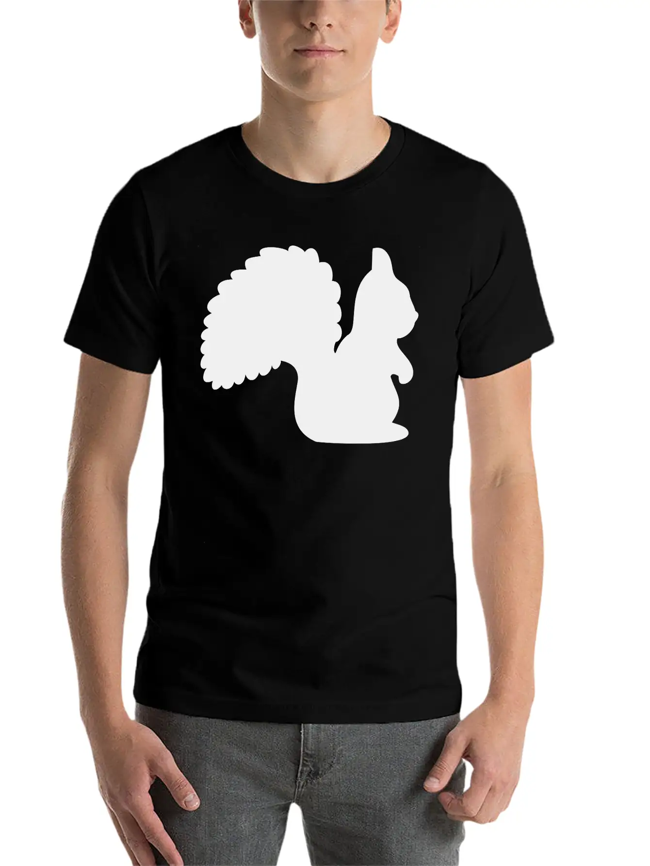 Squirrel Forest Gift Essential Cotton Tee For Daily Outfits – Unisex Style