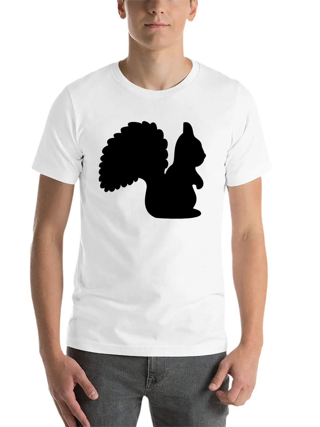 Squirrel Forest Gift Essential Cotton Tee For Daily Outfits – Unisex Style