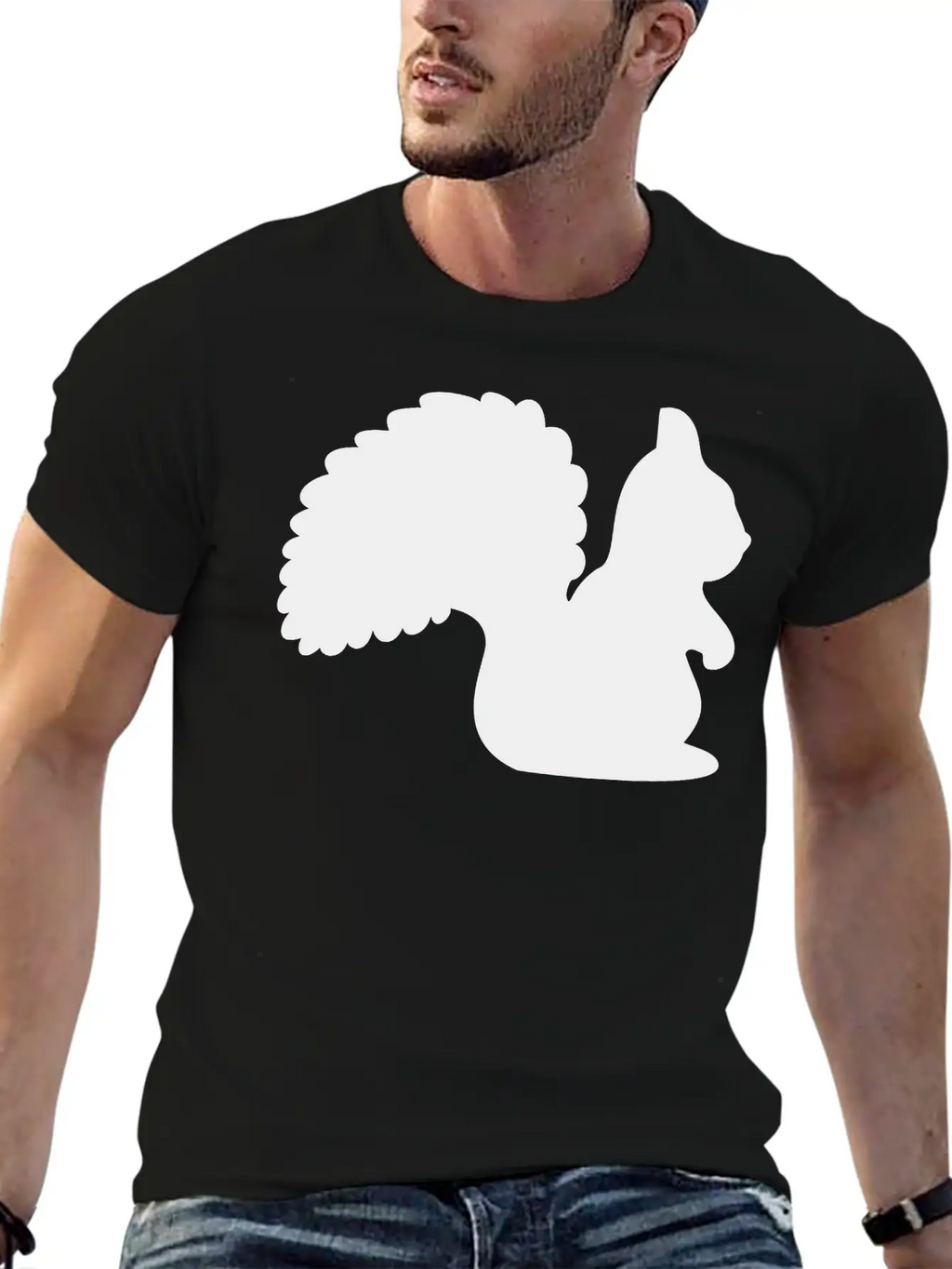 Squirrel Forest Gift Essential Cotton Tee For Daily Outfits – Unisex Style