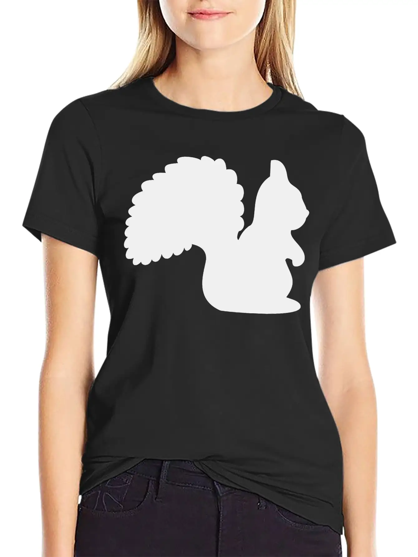 Squirrel Forest Gift Essential Cotton Tee For Daily Outfits – Unisex Style
