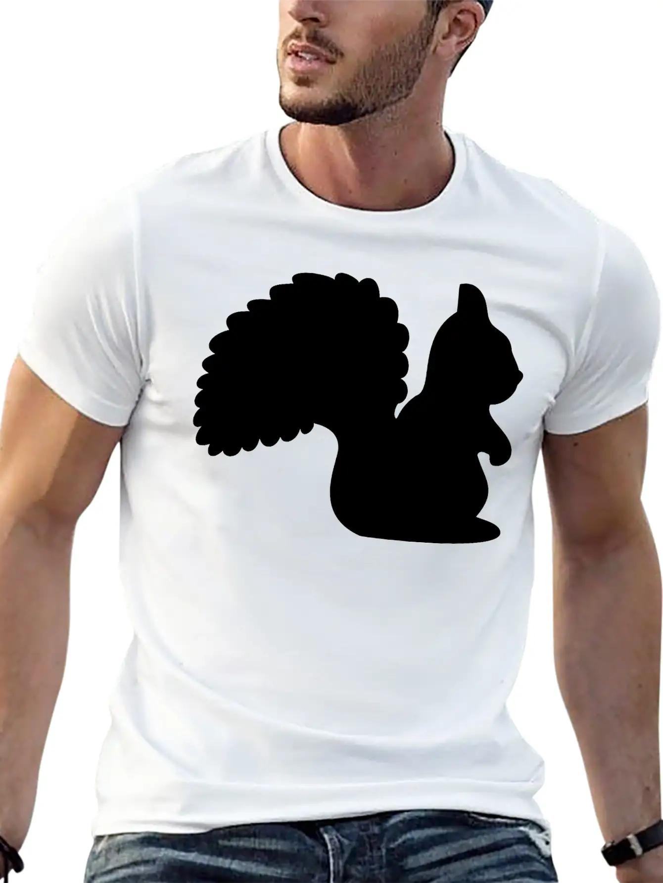 Squirrel Forest Gift Essential Cotton Tee For Daily Outfits – Unisex Style