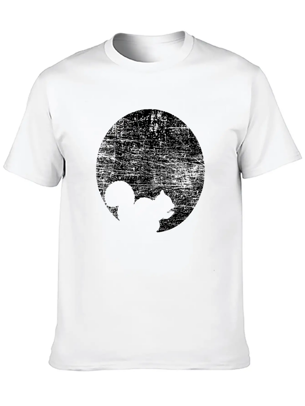 Squirrel Moon Breathable Soft Cotton T-Shirt – Timeless Casual Look