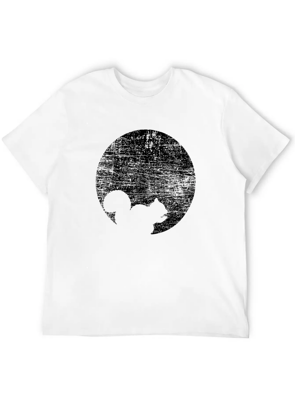 Squirrel Moon Breathable Soft Cotton T-Shirt – Timeless Casual Look