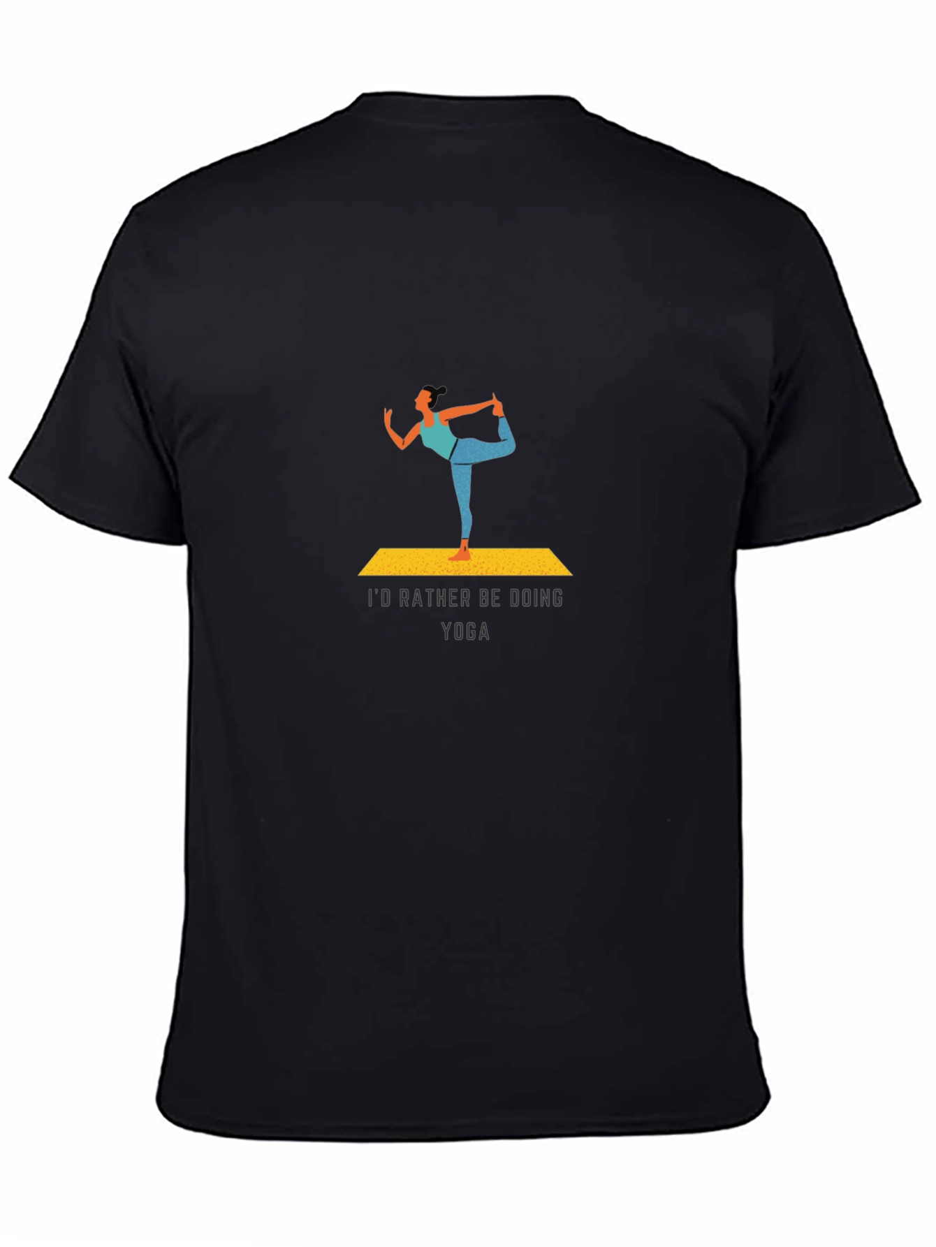 Yoga Lovers Tee: Id Rather Be Doing Yoga