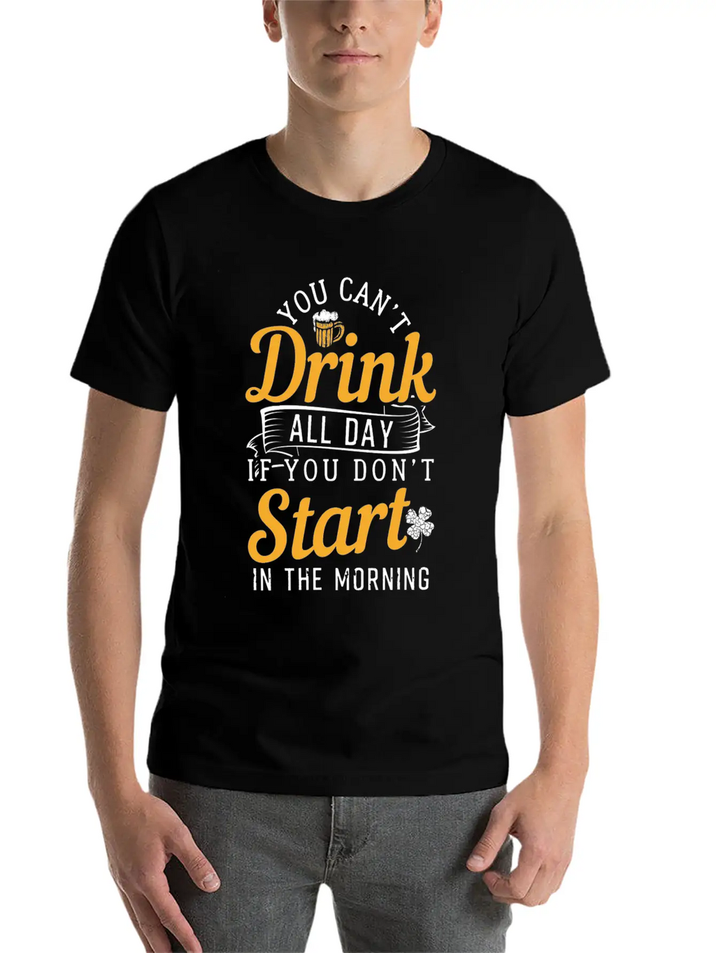 St Patricks Day Classic Fit Graphic Tee For Daily Comfort – Unisex Cotton Shirt