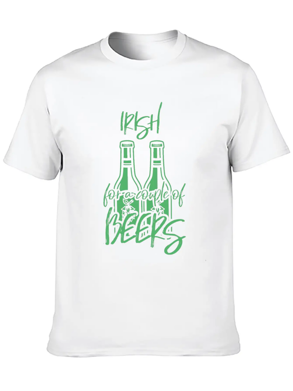 St Patricks Day Irish Unisex Short Sleeve Soft Cotton T-Shirt – Casual Everyday Wear