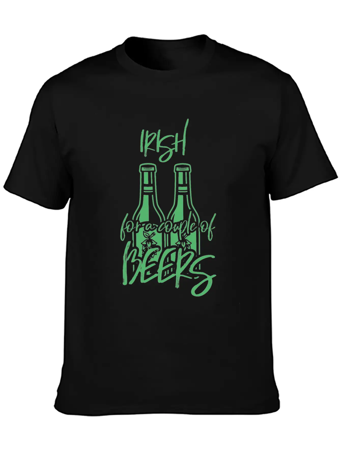 St Patricks Day Irish Unisex Short Sleeve Soft Cotton T-Shirt – Casual Everyday Wear