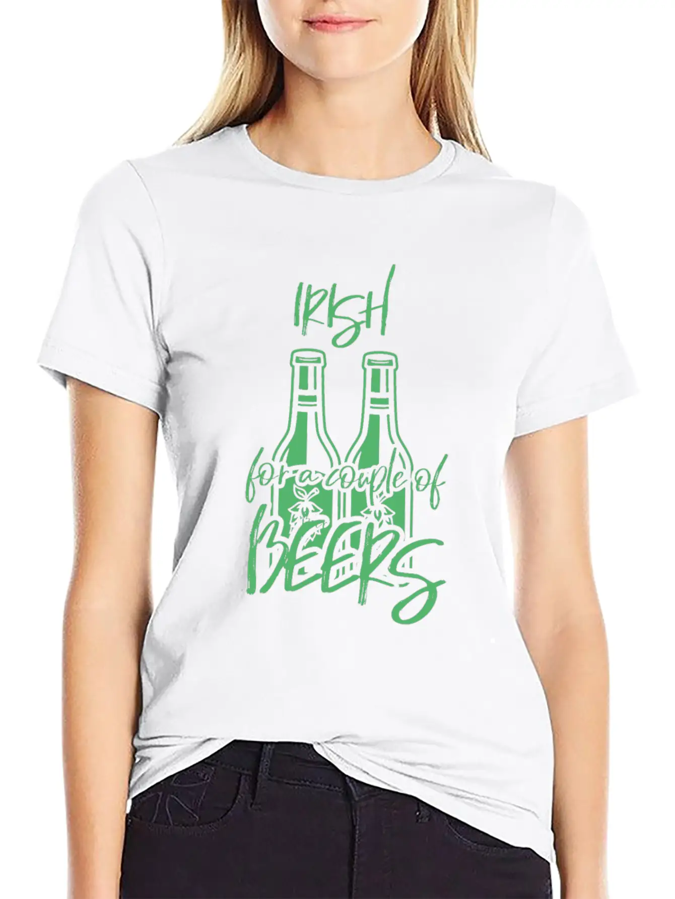 St Patricks Day Irish Unisex Short Sleeve Soft Cotton T-Shirt – Casual Everyday Wear