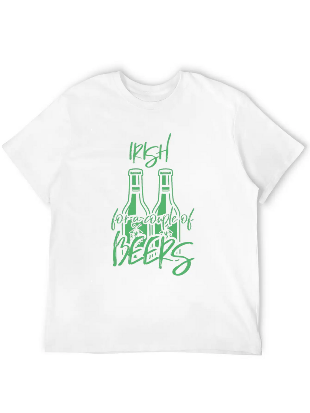 St Patricks Day Irish Unisex Short Sleeve Soft Cotton T-Shirt – Casual Everyday Wear