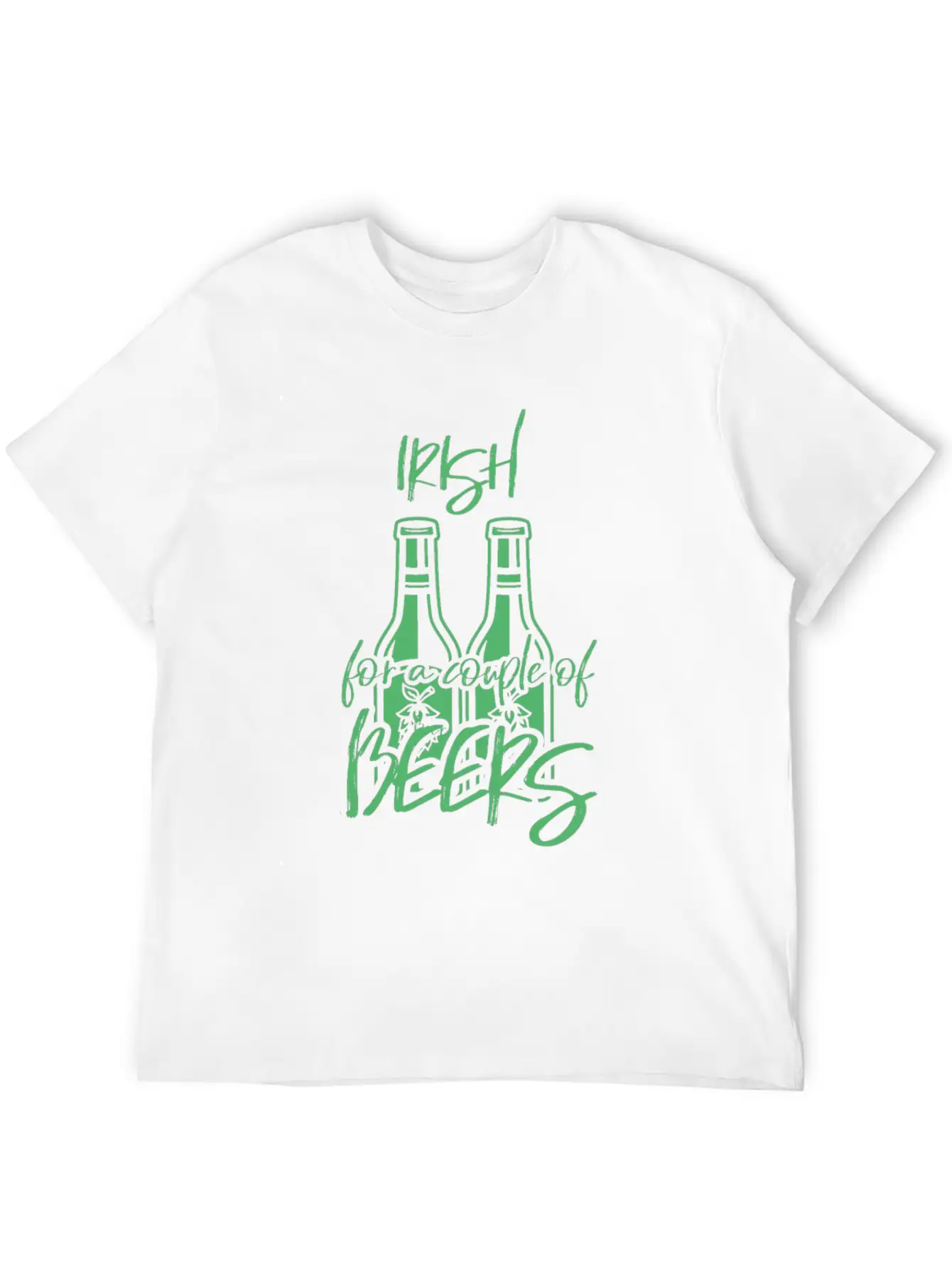 St Patricks Day Irish Unisex Short Sleeve Soft Cotton T-Shirt – Casual Everyday Wear