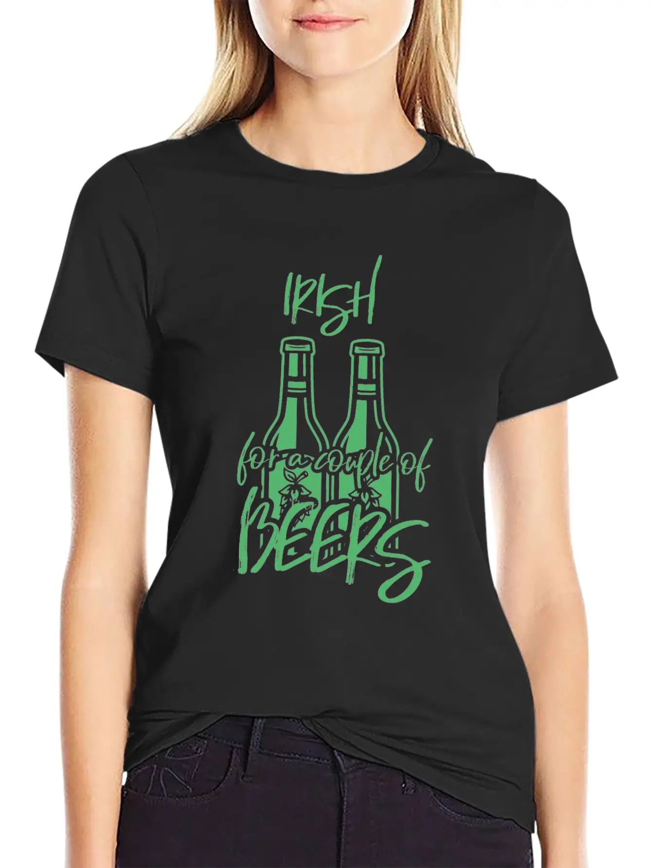 St Patricks Day Irish Unisex Short Sleeve Soft Cotton T-Shirt – Casual Everyday Wear