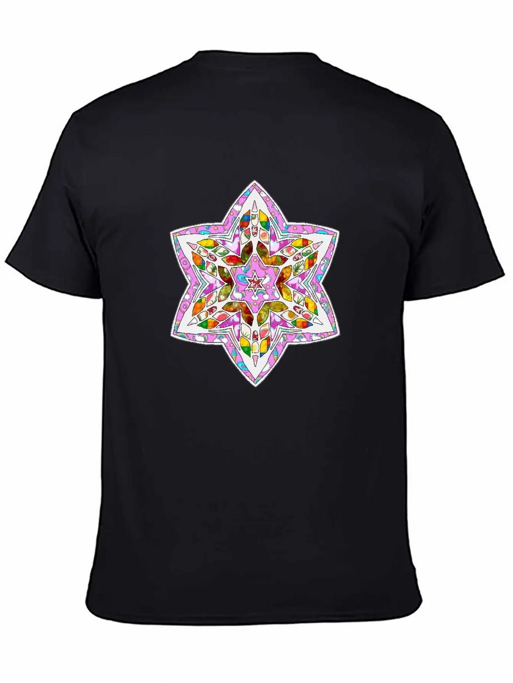 Stained Star Unisex Casual T-Shirt – Clean Design For Daily Comfort