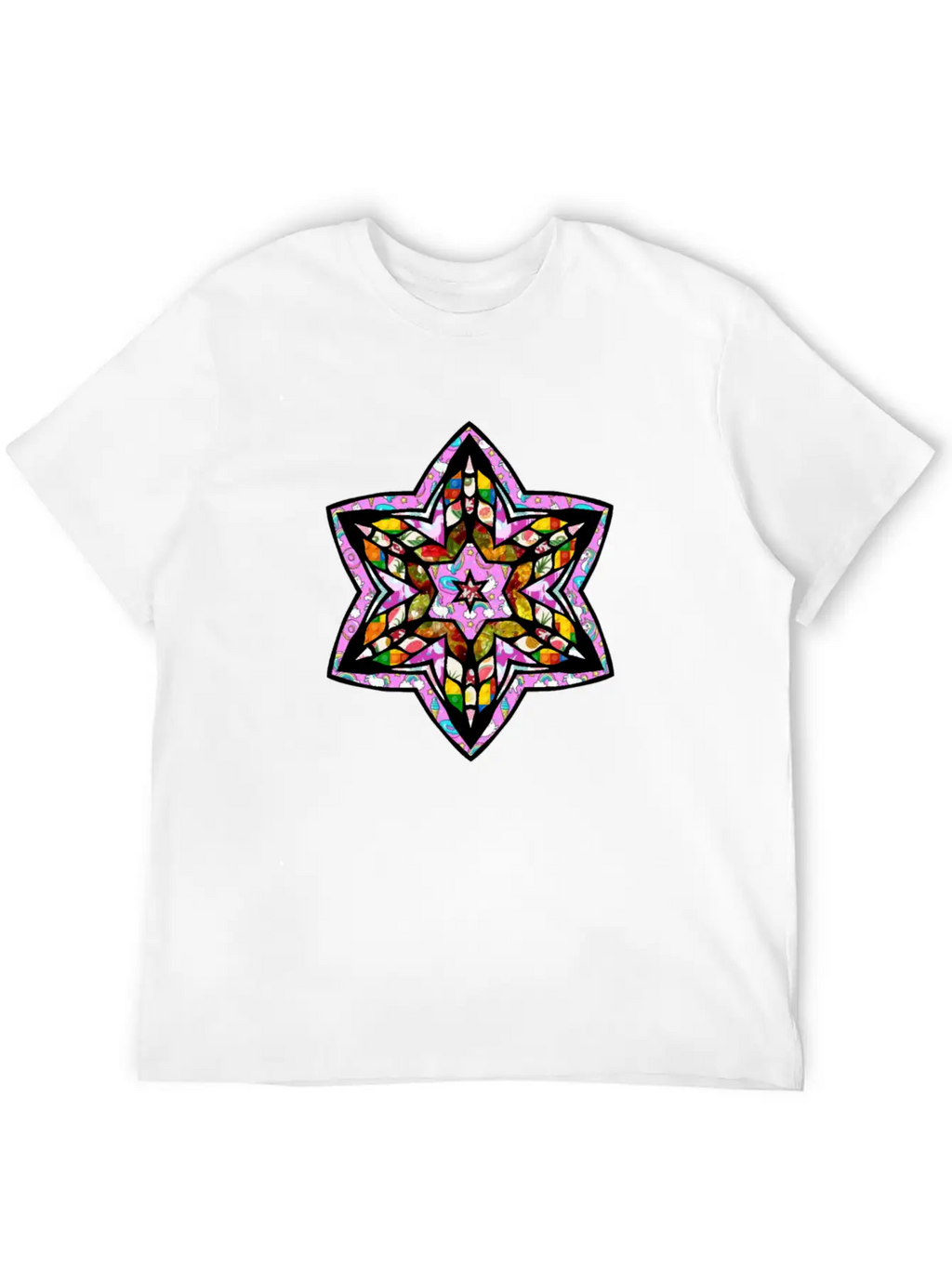 Stained Star Unisex Casual T-Shirt – Clean Design For Daily Comfort