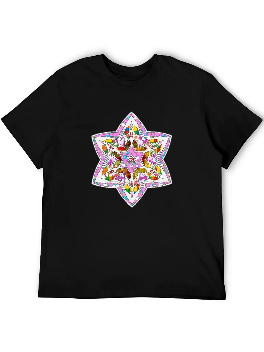 Stained Star Unisex Casual T-Shirt – Clean Design For Daily Comfort