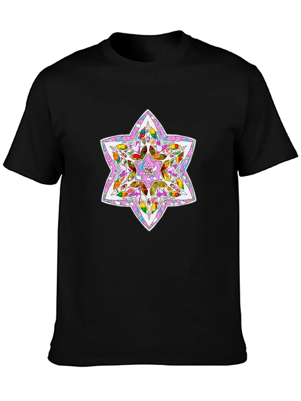 Stained Star Unisex Casual T-Shirt – Clean Design For Daily Comfort