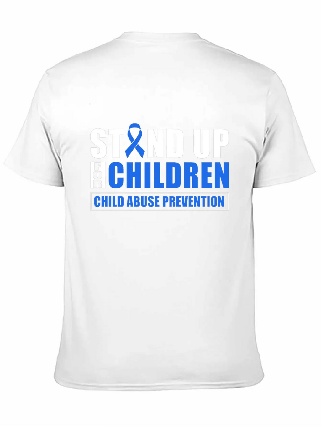 Stand Up For Children - Child Abuse Prevention Unisex Casual T-Shirt – Clean Design For Daily Comfort