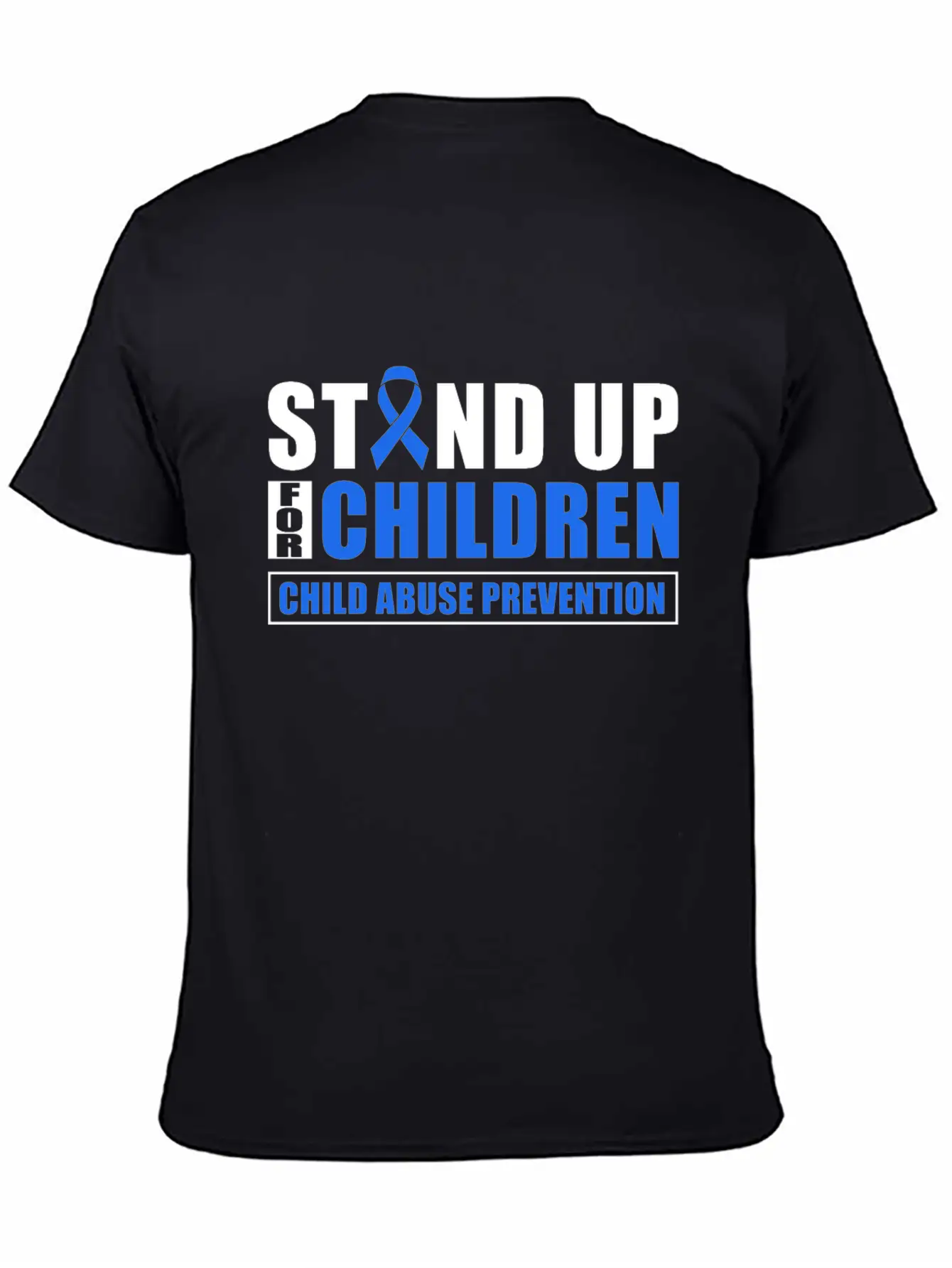 Stand Up For Children - Child Abuse Prevention Unisex Casual T-Shirt – Clean Design For Daily Comfort