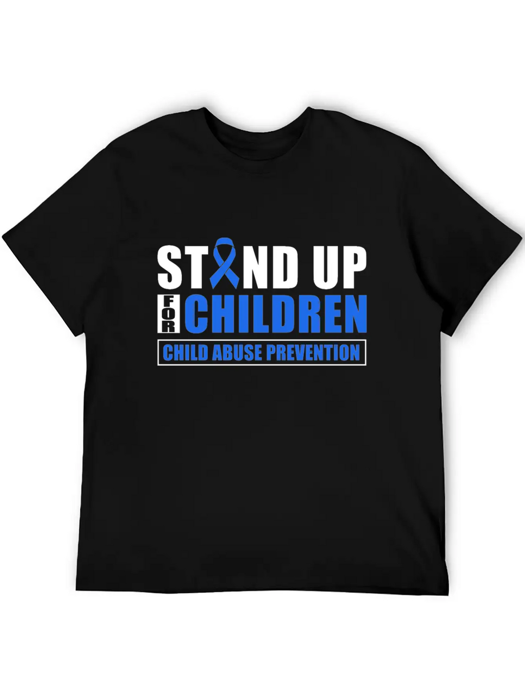 Stand Up For Children - Child Abuse Prevention Unisex Casual T-Shirt – Clean Design For Daily Comfort