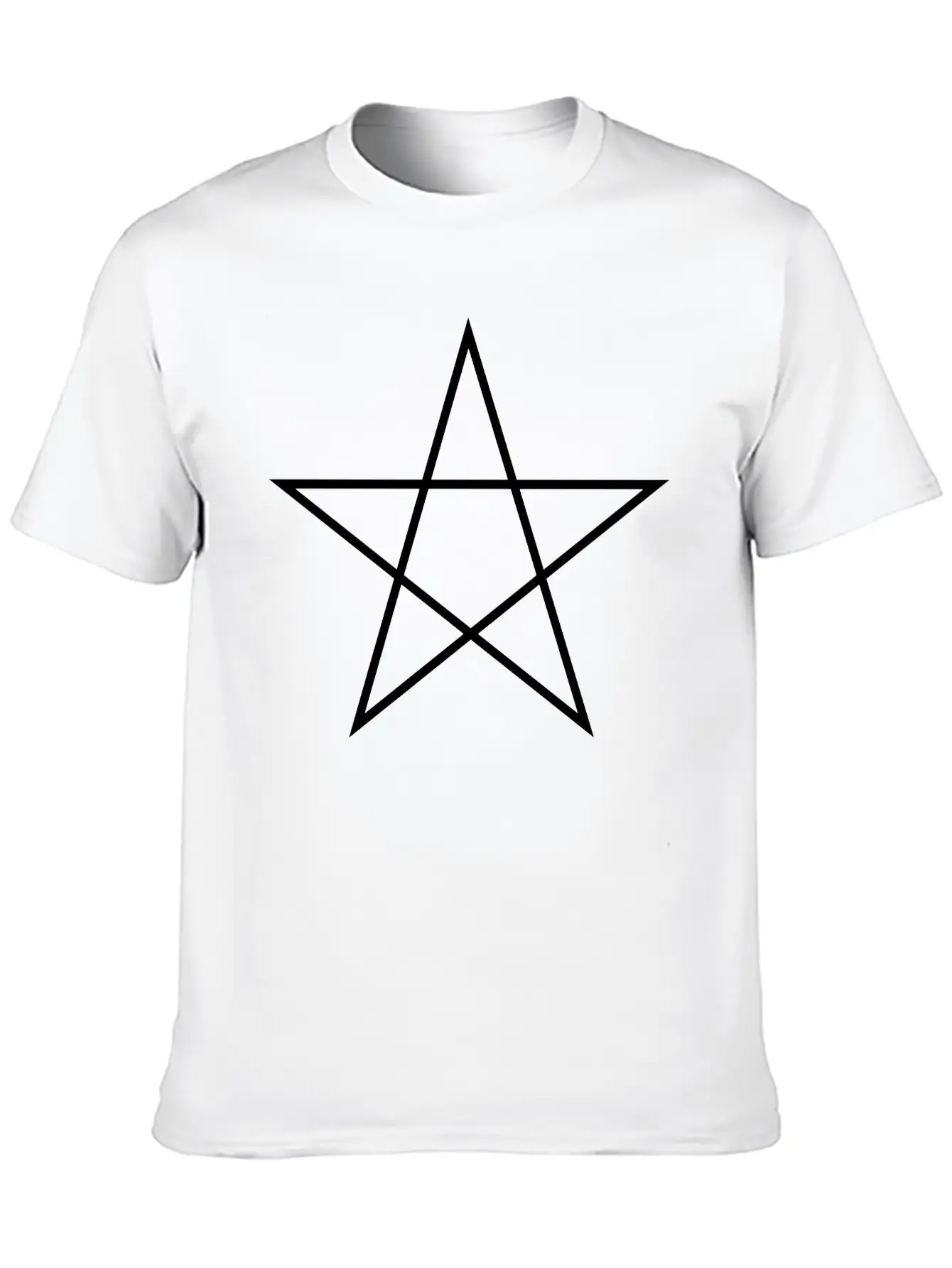 Star Casual Graphic T-Shirt – Simple And Comfortable Daily Wear