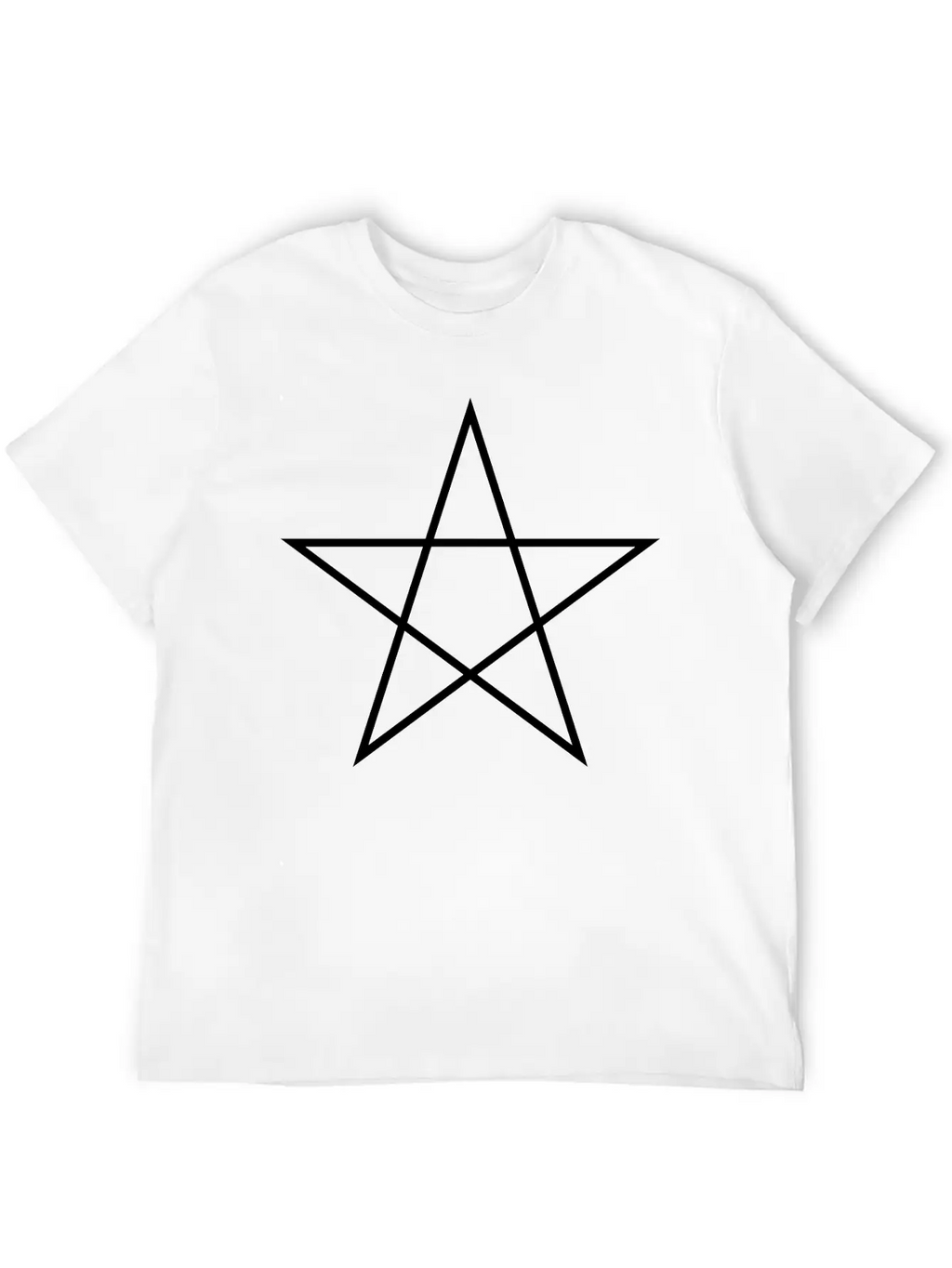 Star Casual Graphic T-Shirt – Simple And Comfortable Daily Wear
