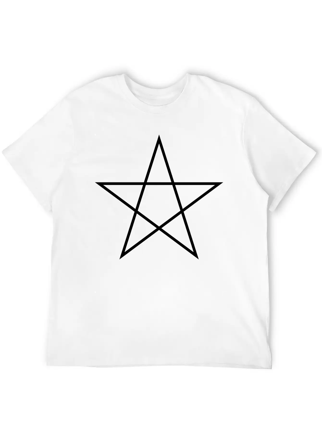 Star Casual Graphic T-Shirt – Simple And Comfortable Daily Wear