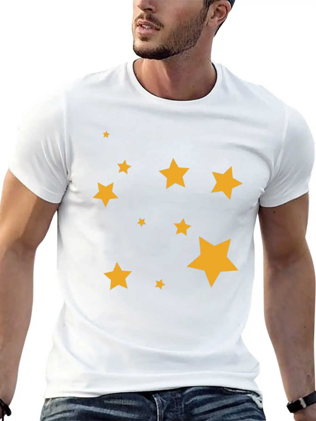 Star Essential Cotton Tee For Daily Outfits – Unisex Style