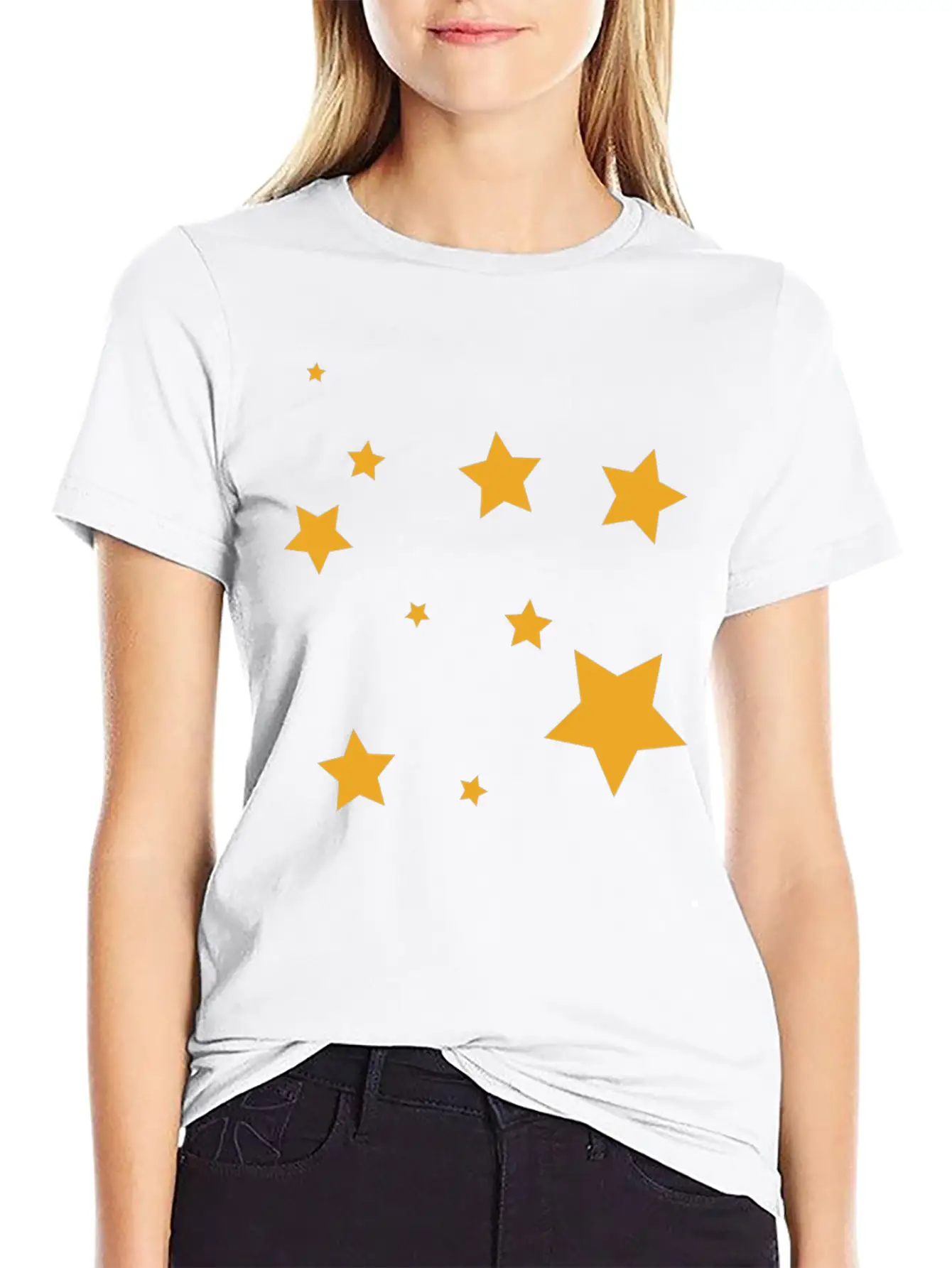 Star Essential Cotton Tee For Daily Outfits – Unisex Style