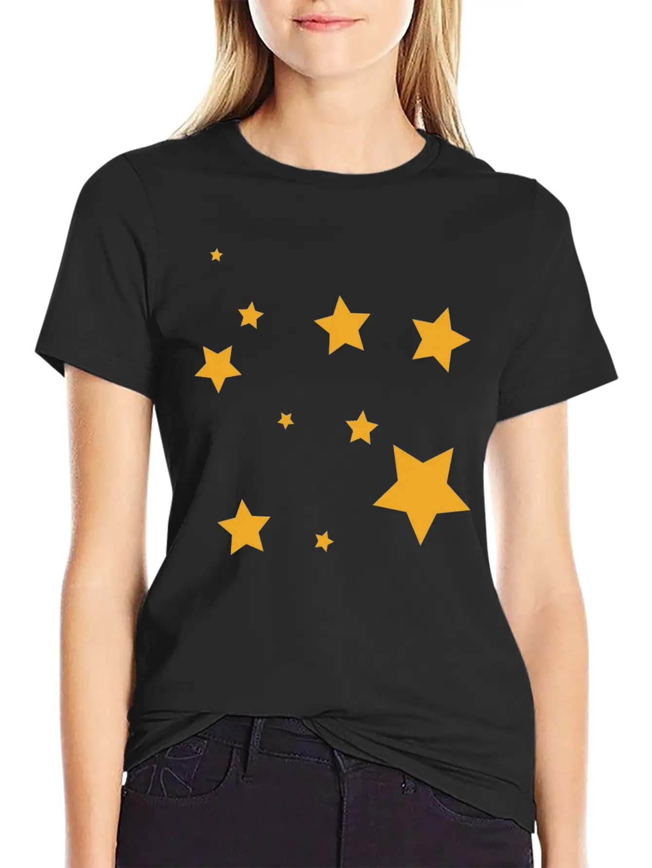Star Essential Cotton Tee For Daily Outfits – Unisex Style