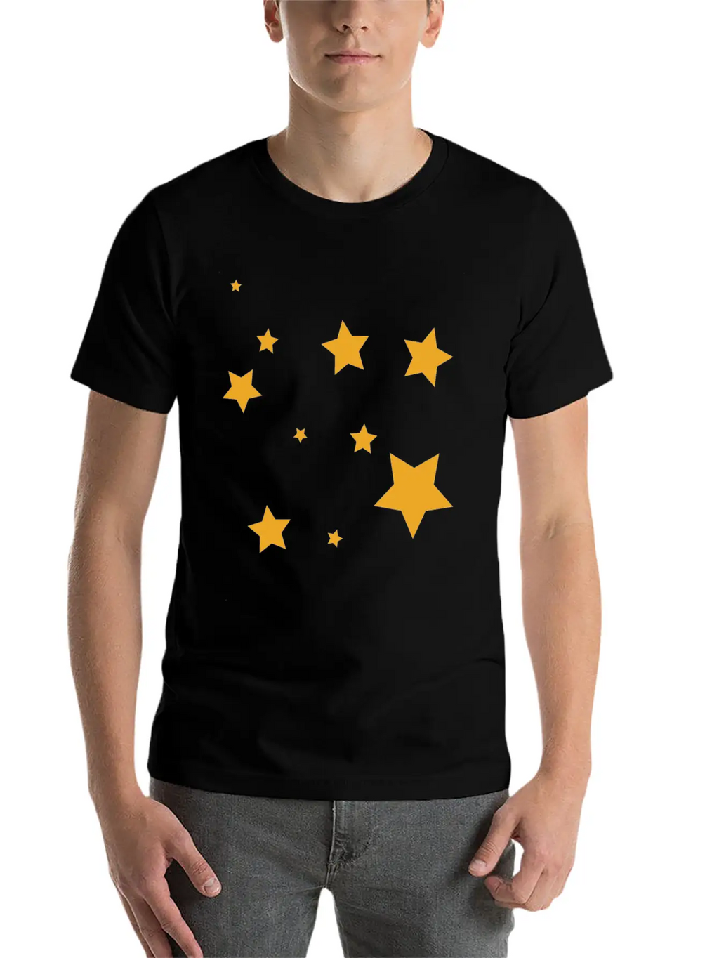 Star Essential Cotton Tee For Daily Outfits – Unisex Style