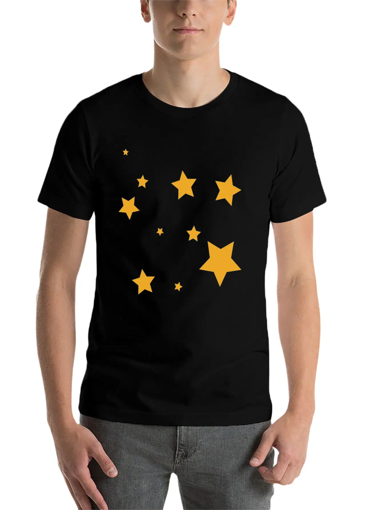 Star Essential Cotton Tee For Daily Outfits – Unisex Style