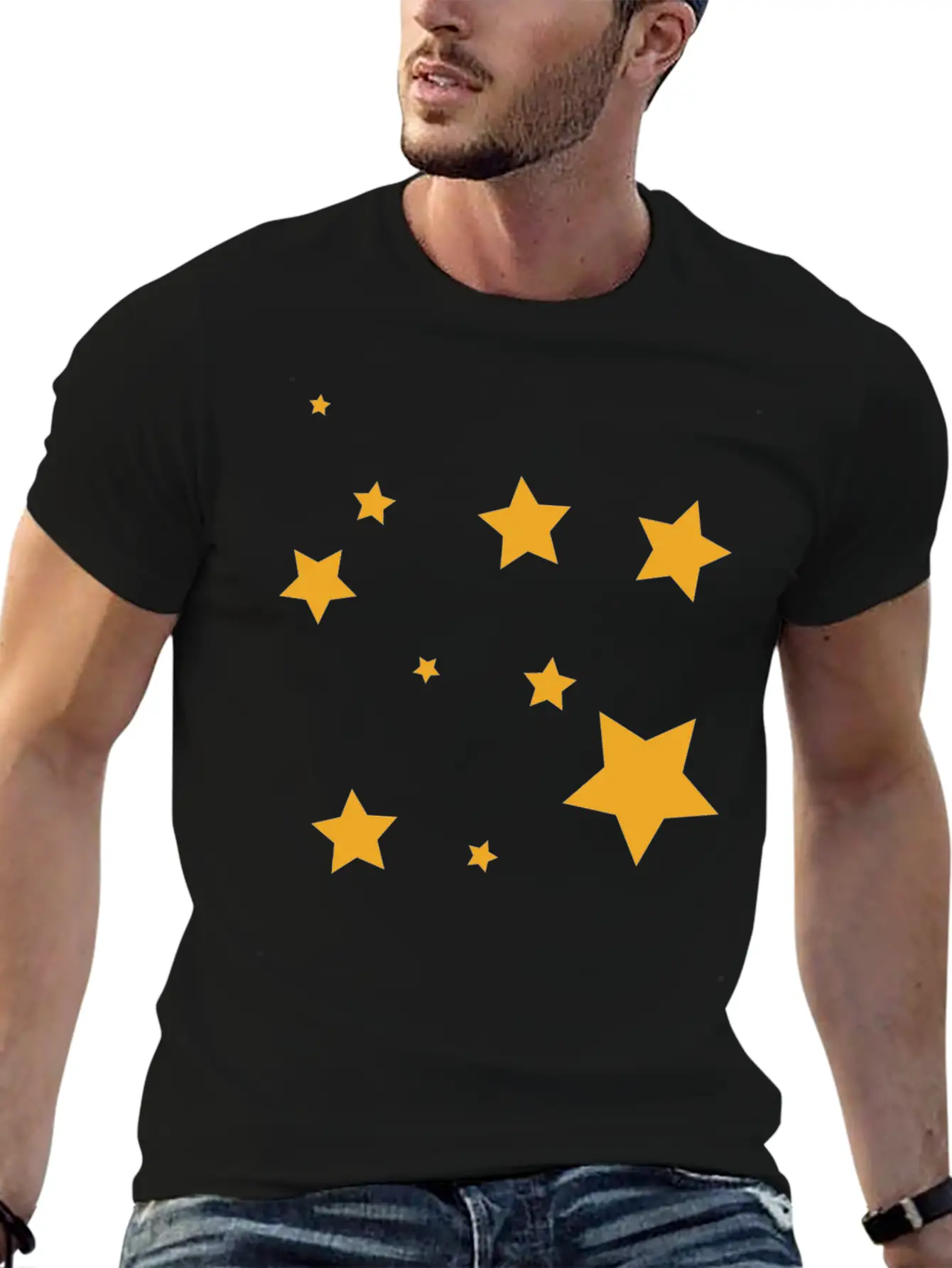 Star Essential Cotton Tee For Daily Outfits – Unisex Style