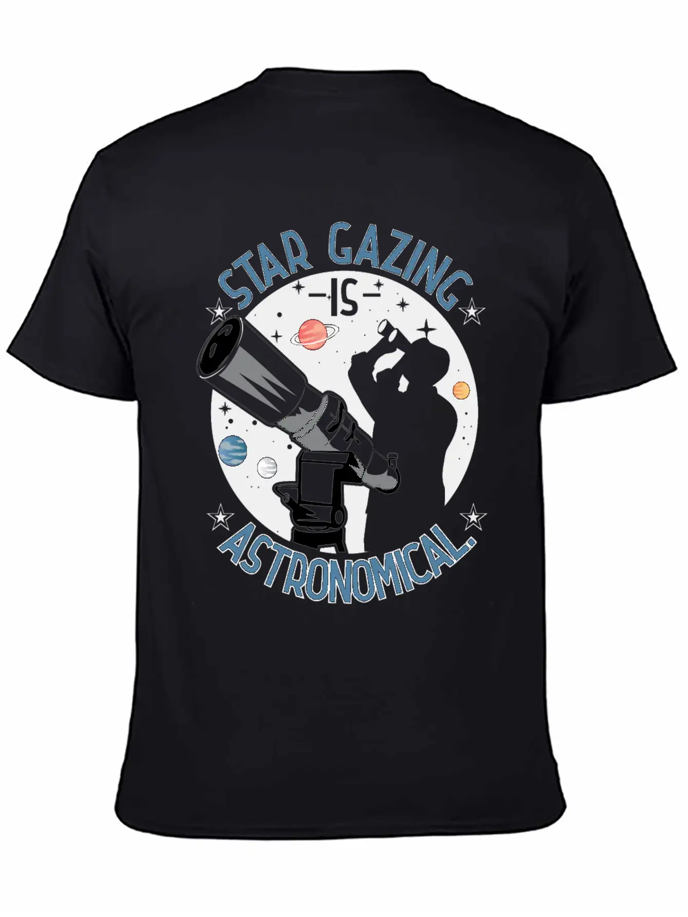 Star Gazing Is Astronomical. Essential Cotton Tee For Daily Outfits – Unisex Style