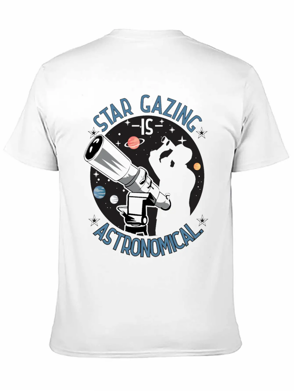 Star Gazing Is Astronomical. Essential Cotton Tee For Daily Outfits – Unisex Style