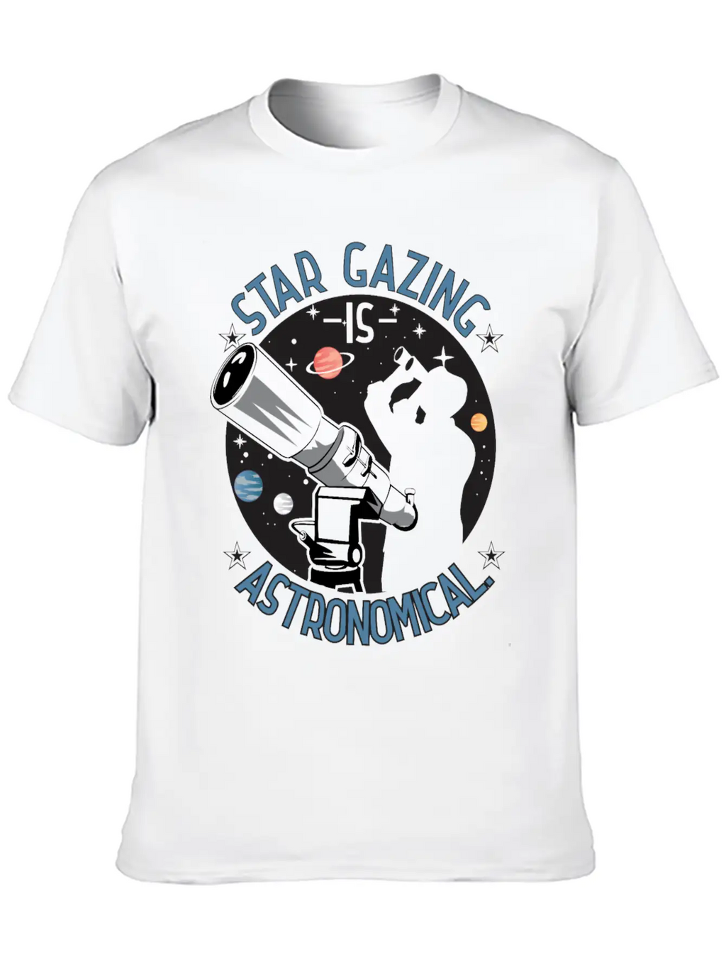 Star Gazing Is Astronomical. Essential Cotton Tee For Daily Outfits – Unisex Style