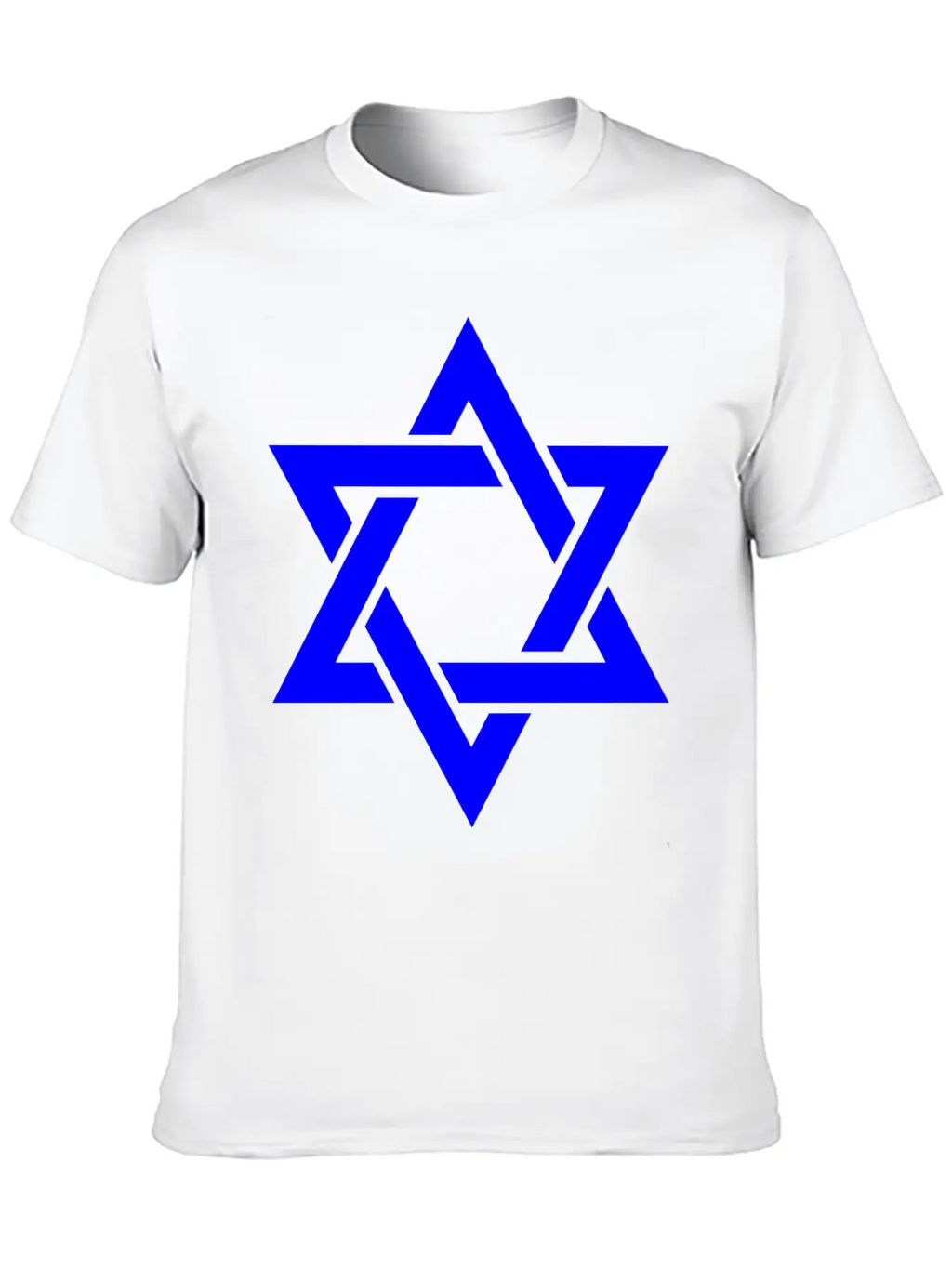 Star Of David Symbol Unisex Casual T-Shirt – Clean Design For Daily Comfort