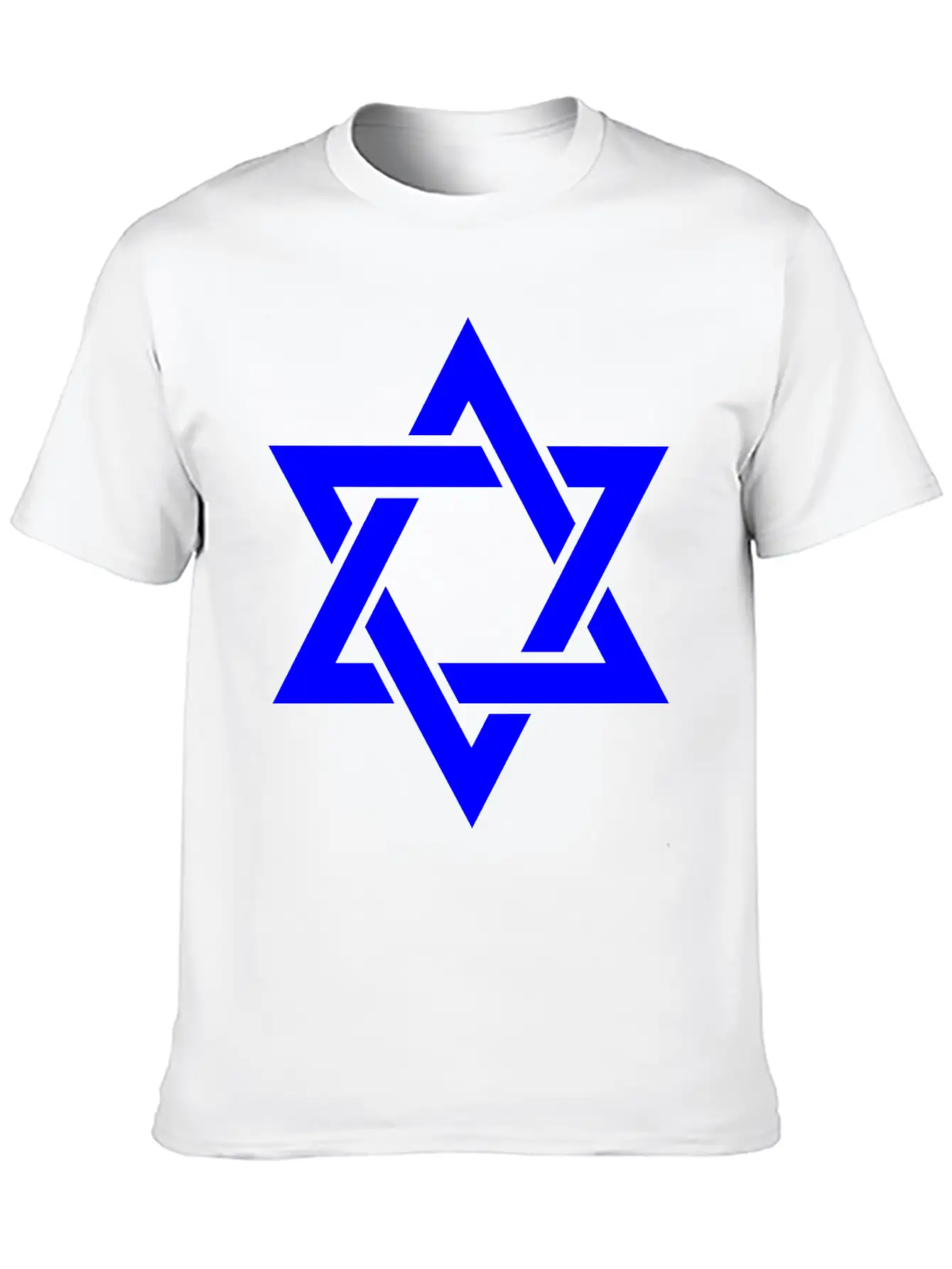 Star Of David Symbol Unisex Casual T-Shirt – Clean Design For Daily Comfort