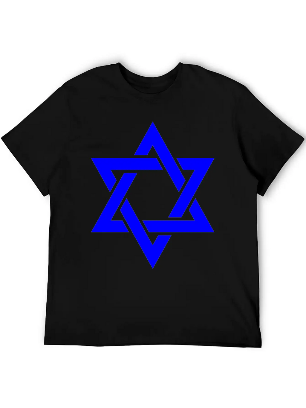 Star Of David Symbol Unisex Casual T-Shirt – Clean Design For Daily Comfort