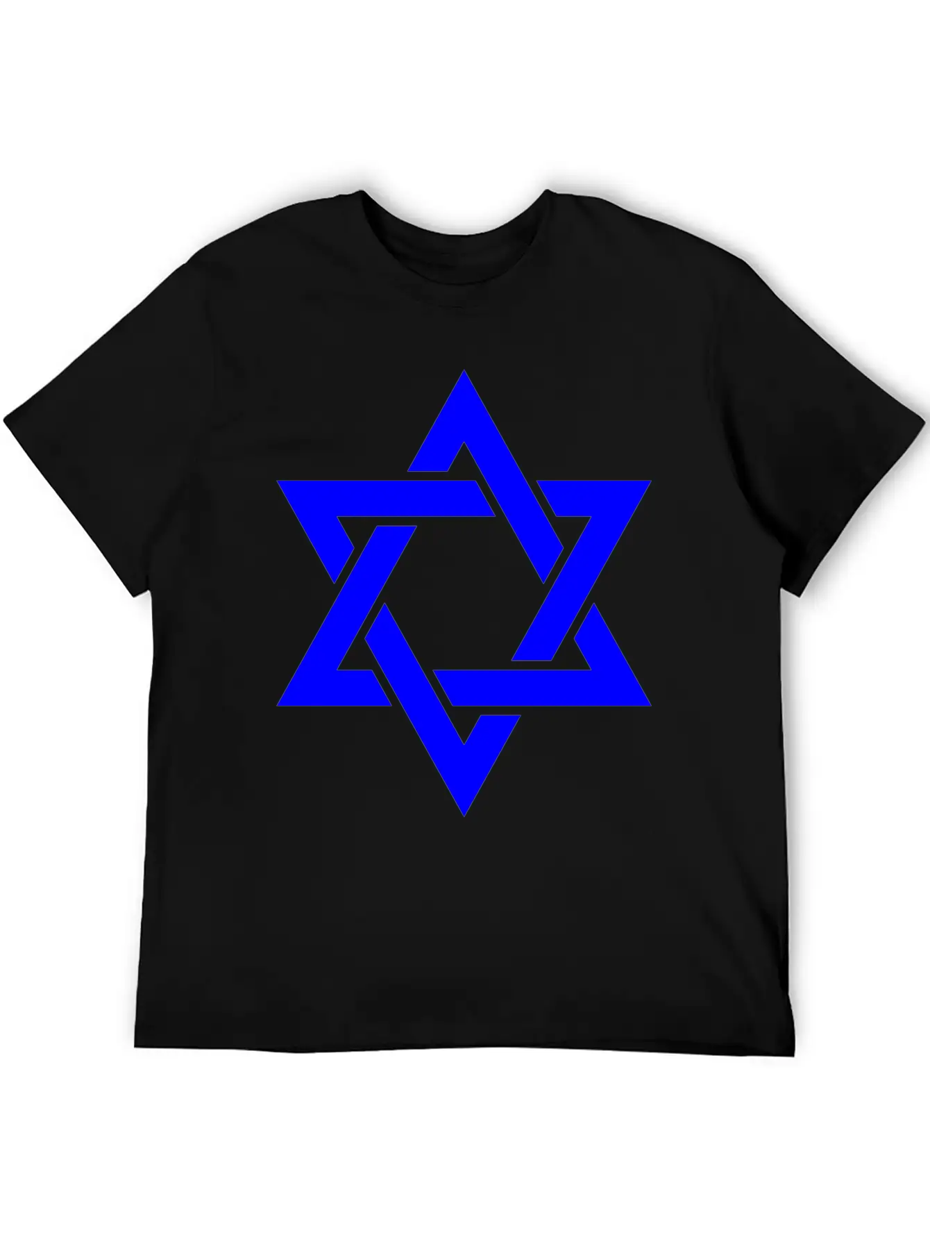 Star Of David Symbol Unisex Casual T-Shirt – Clean Design For Daily Comfort