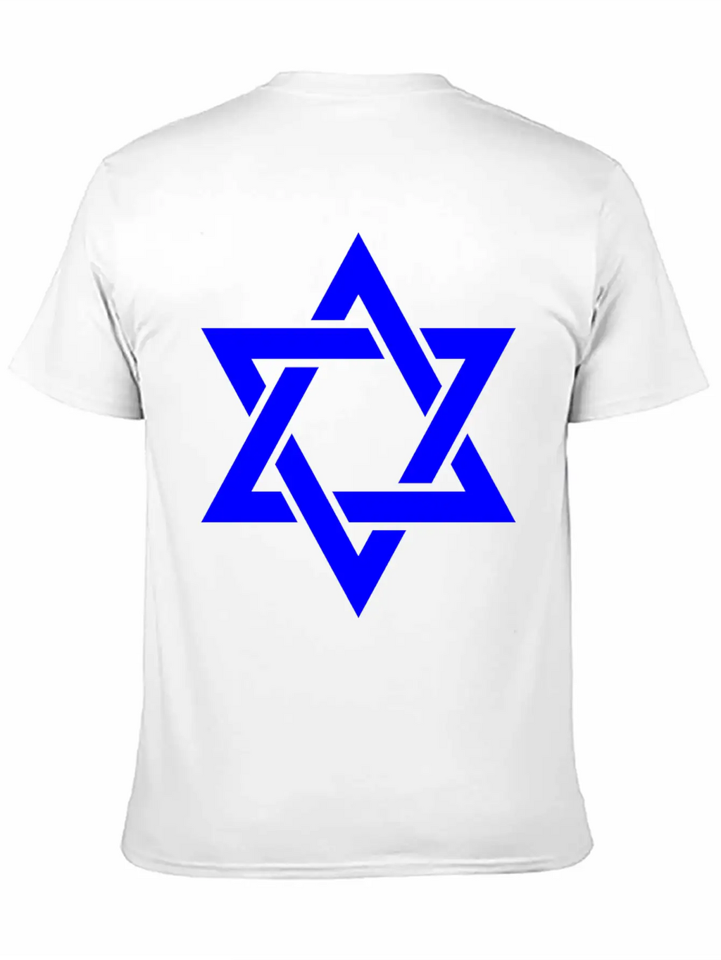 Star Of David Symbol Unisex Casual T-Shirt – Clean Design For Daily Comfort
