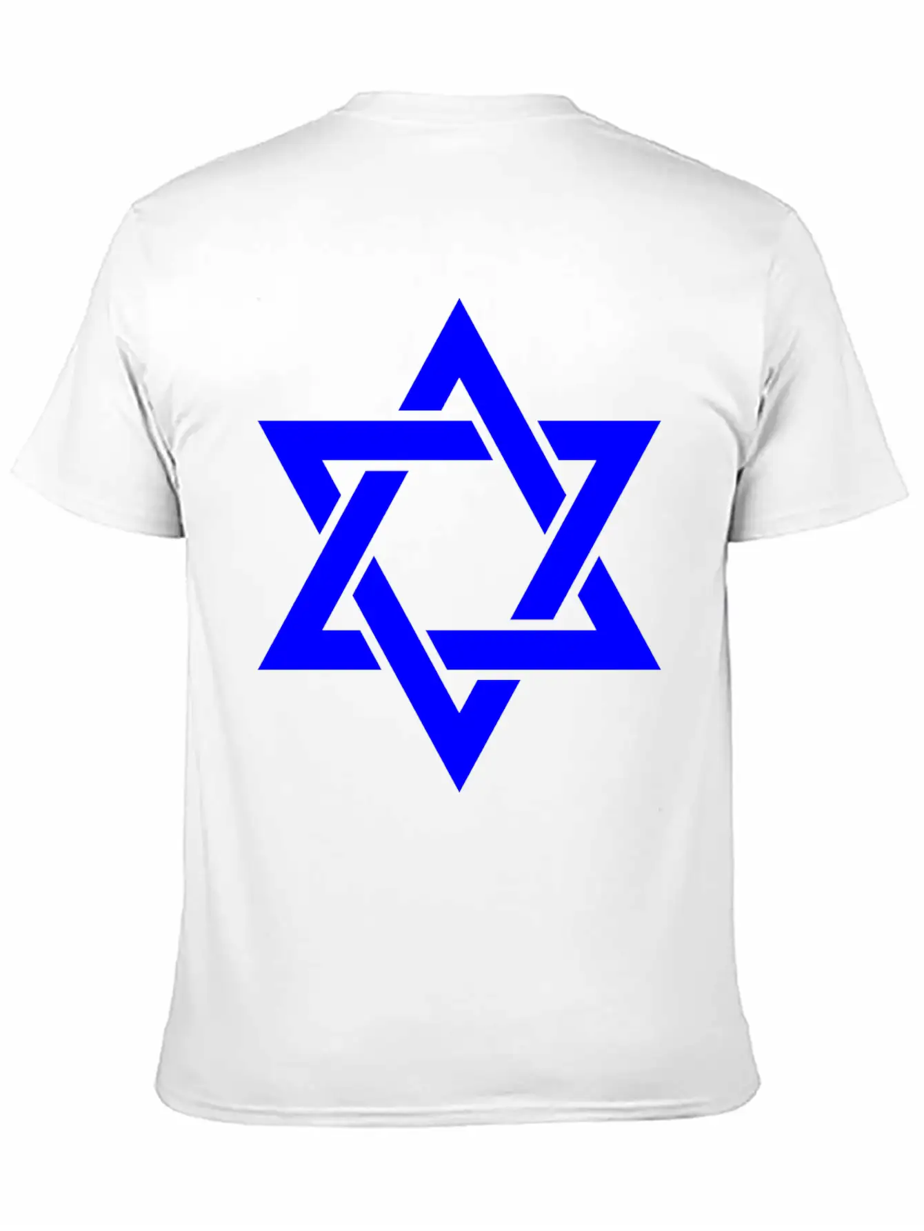 Star Of David Symbol Unisex Casual T-Shirt – Clean Design For Daily Comfort