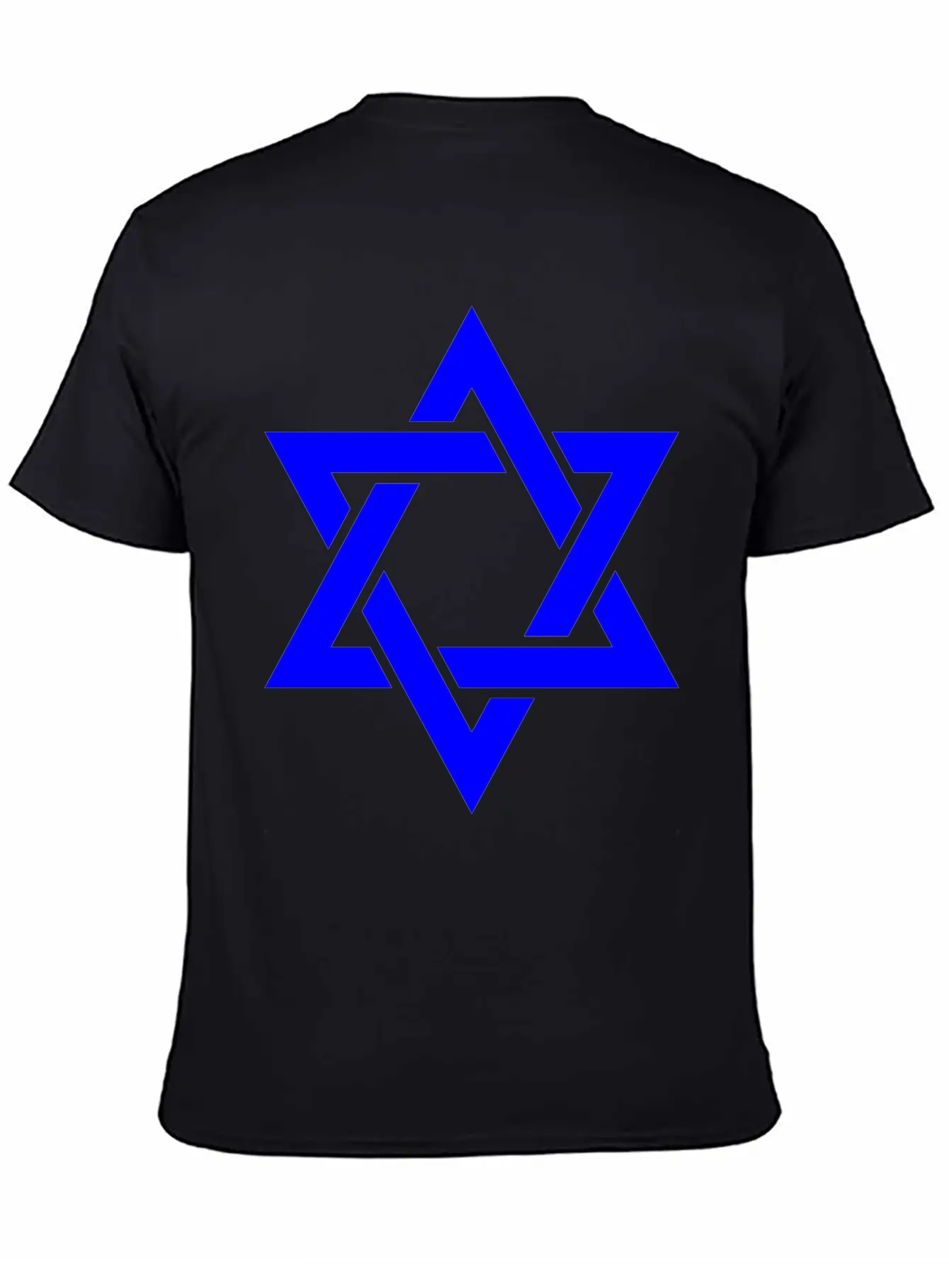 Star Of David Symbol Unisex Casual T-Shirt – Clean Design For Daily Comfort