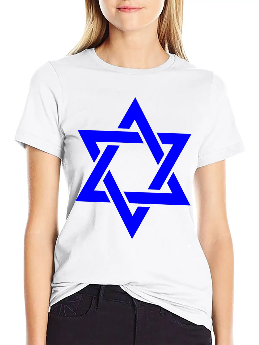 Star Of David Symbol Unisex Casual T-Shirt – Clean Design For Daily Comfort